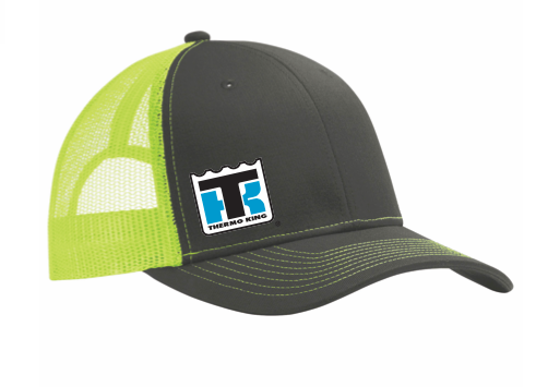 TK Charcoal/neon yellow mesh back cap